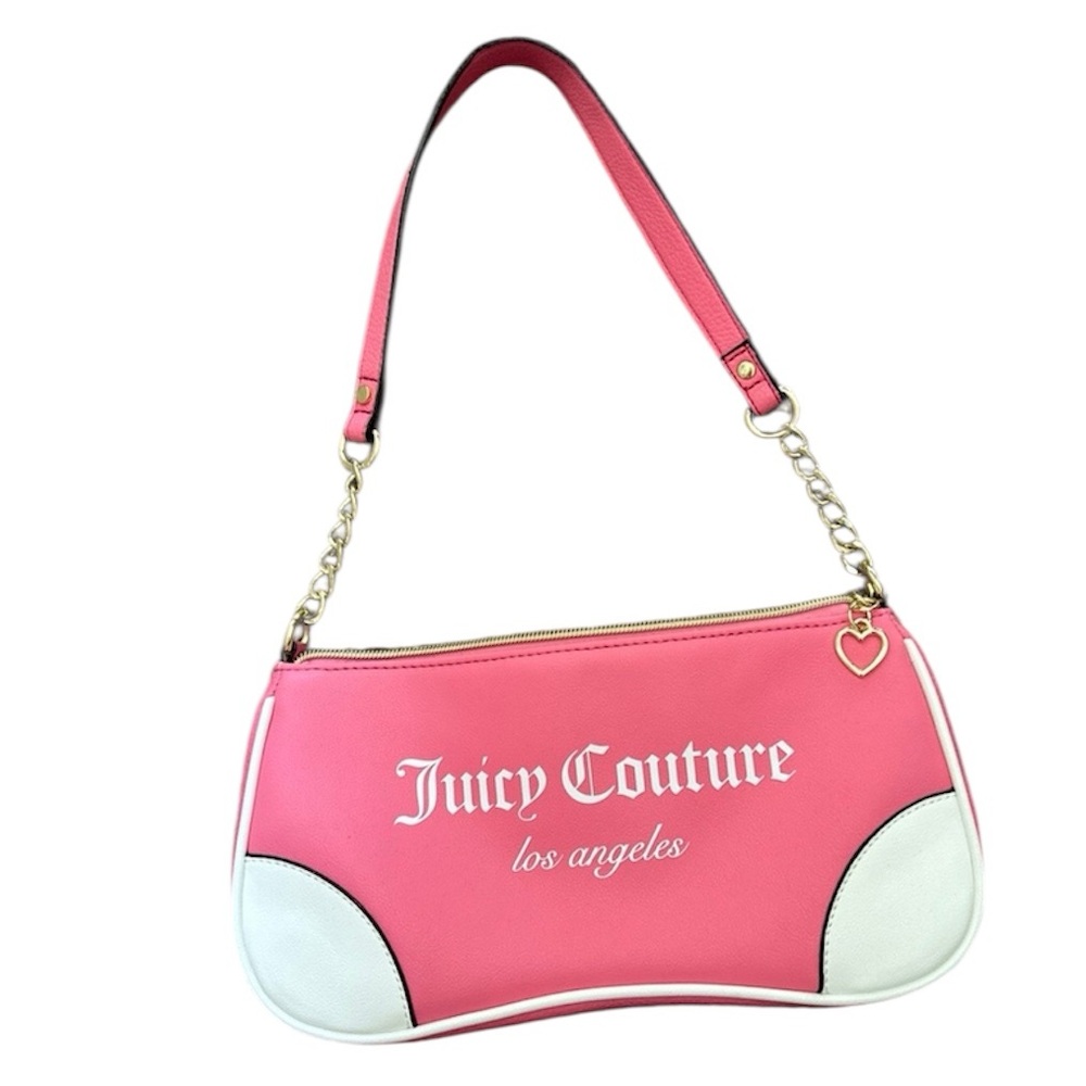 Juicy Couture Purse Pink Fashionista Sport Shoulder Bag Viral Like New